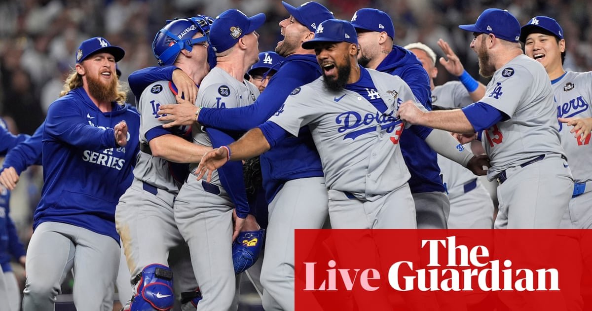 Los Angeles Dodgers beat New York Yankees in Game 5 to win World Series – as it happened | World Series