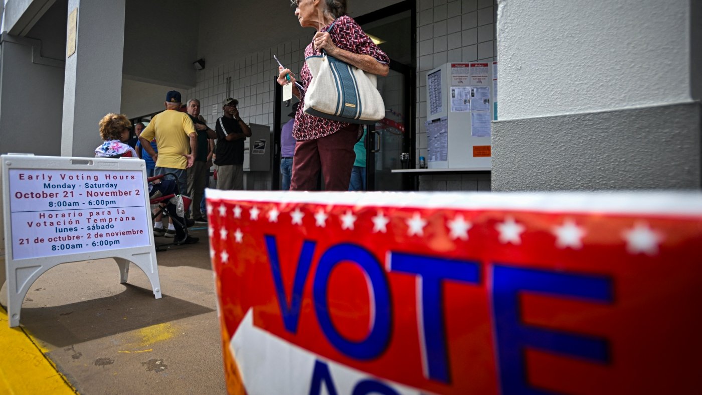 Republicans sue Biden DHS in pursuit of noncitizen voting claims : NPR