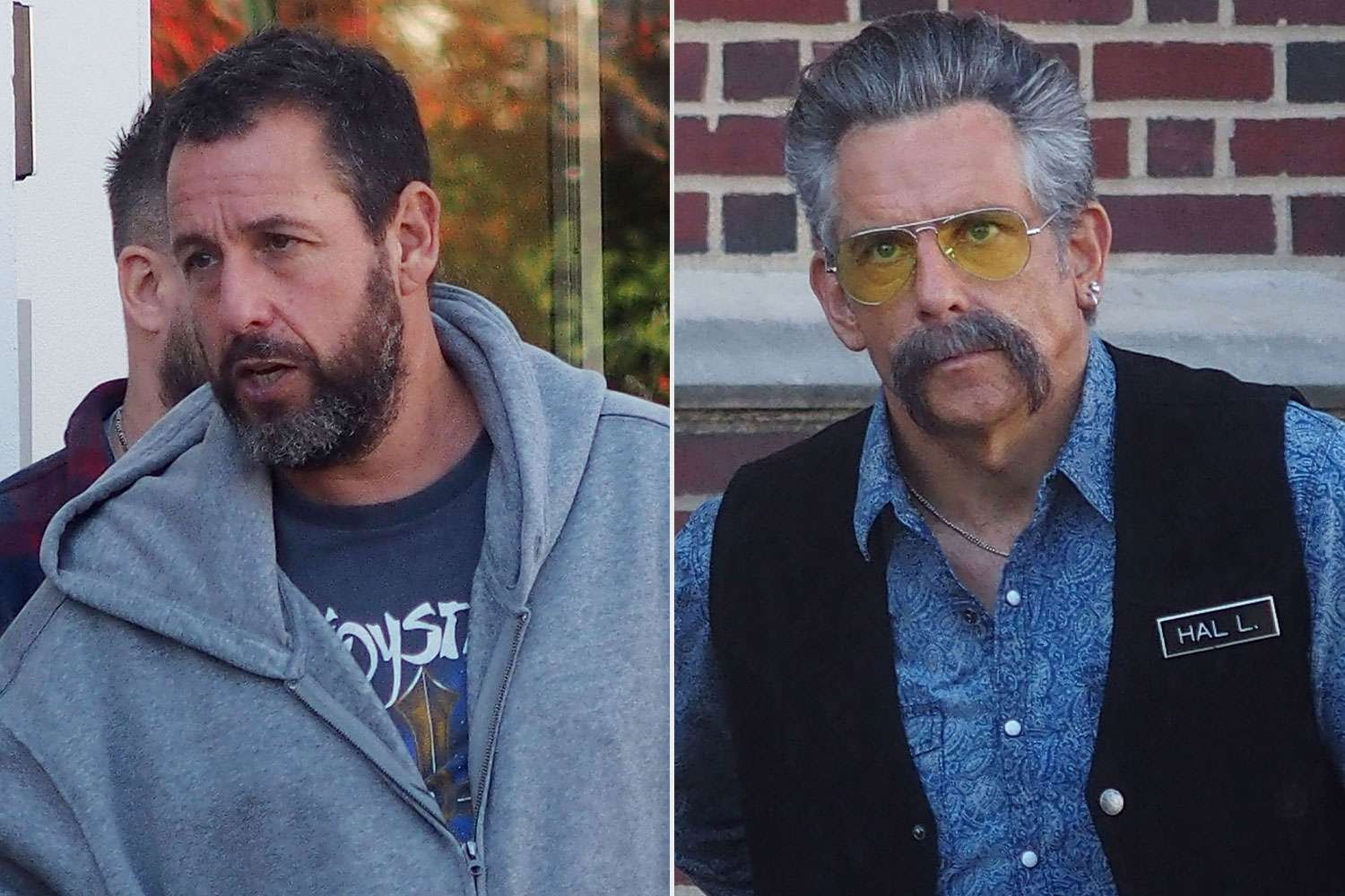 Adam Sandler and Ben Stiller Spotted Filming Sequel
