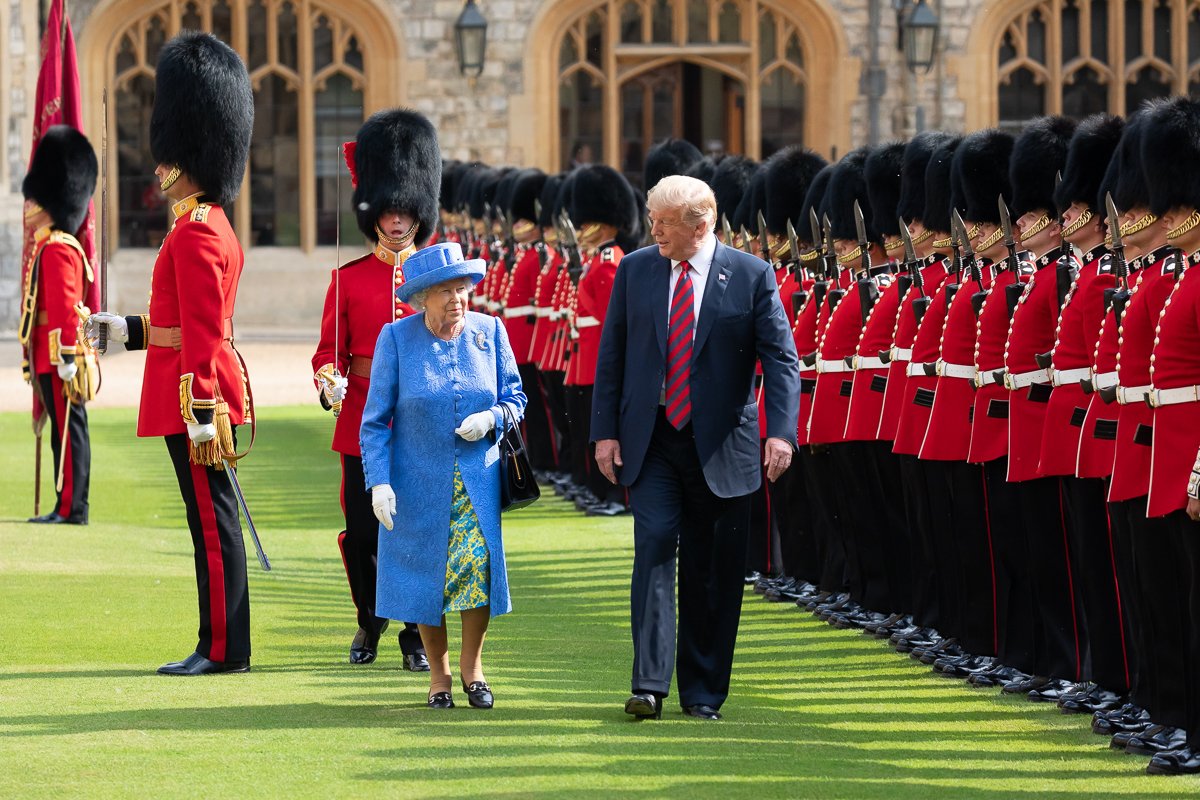 Donald Trump muses on 'fantastic' Queen Elizabeth and King Charles