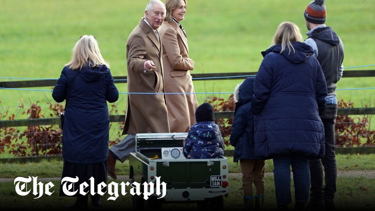 King Charles in 'surreal' encounter with miniature Land Rover