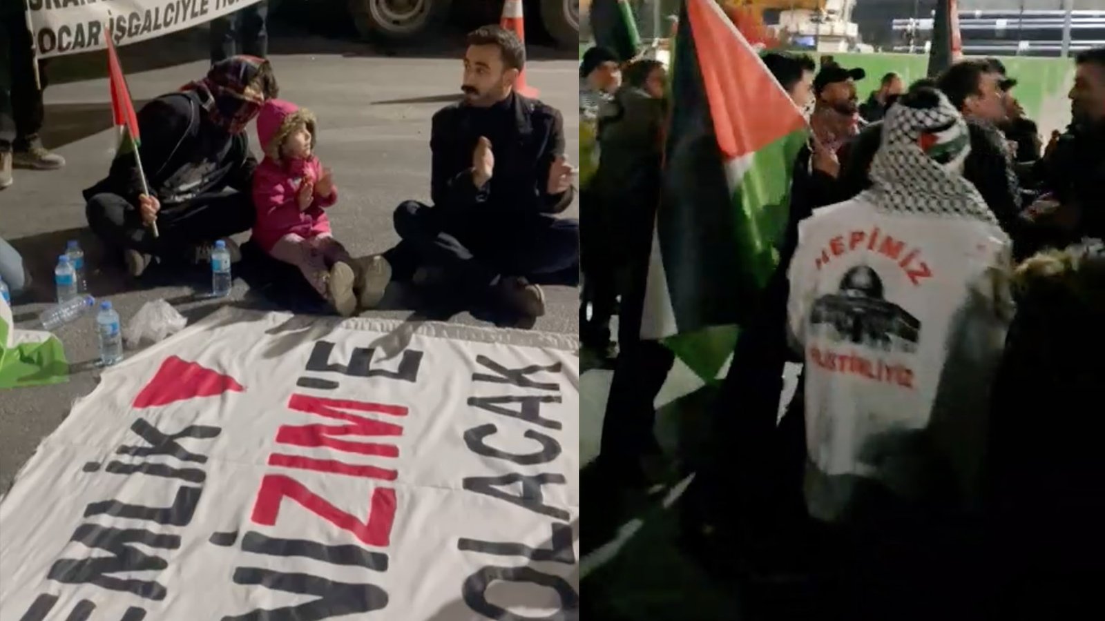 Protests against trade with Israel at Turkey port | Israel-Palestine conflict