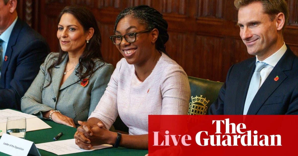 Shadow cabinet shows Tories ‘have learned nothing’ from Truss and Johnson eras, says Labour – UK politics live | Politics