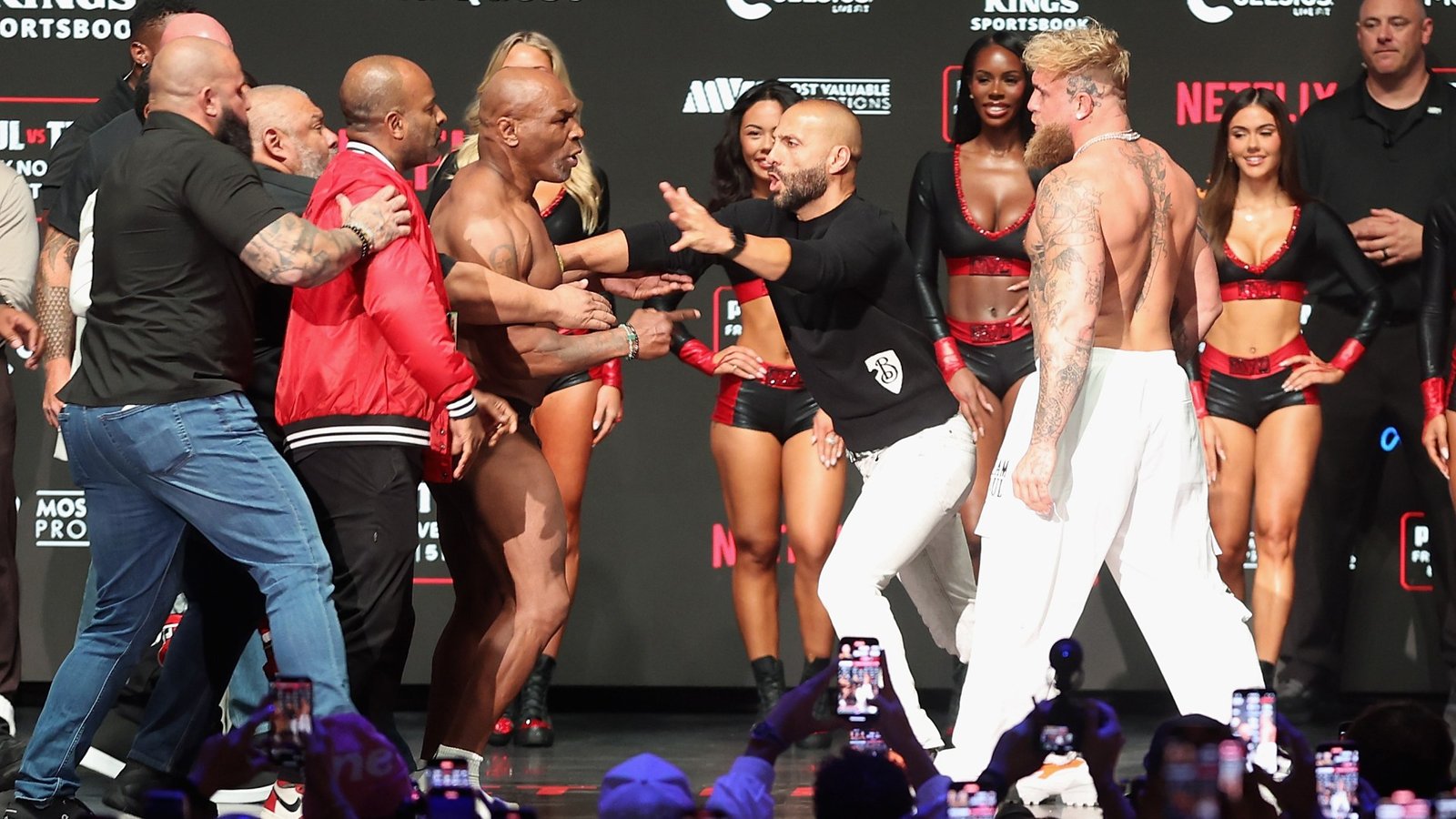 'You slap harder than him' - Jake Paul's mum sends viscous warning to Mike Tyson after chaotic weigh-in scenes