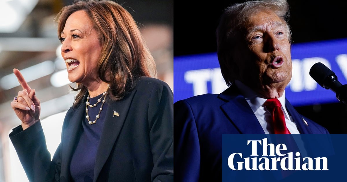‘I hate lying to her’: US couples on voting against their partners’ candidates | US elections 2024
