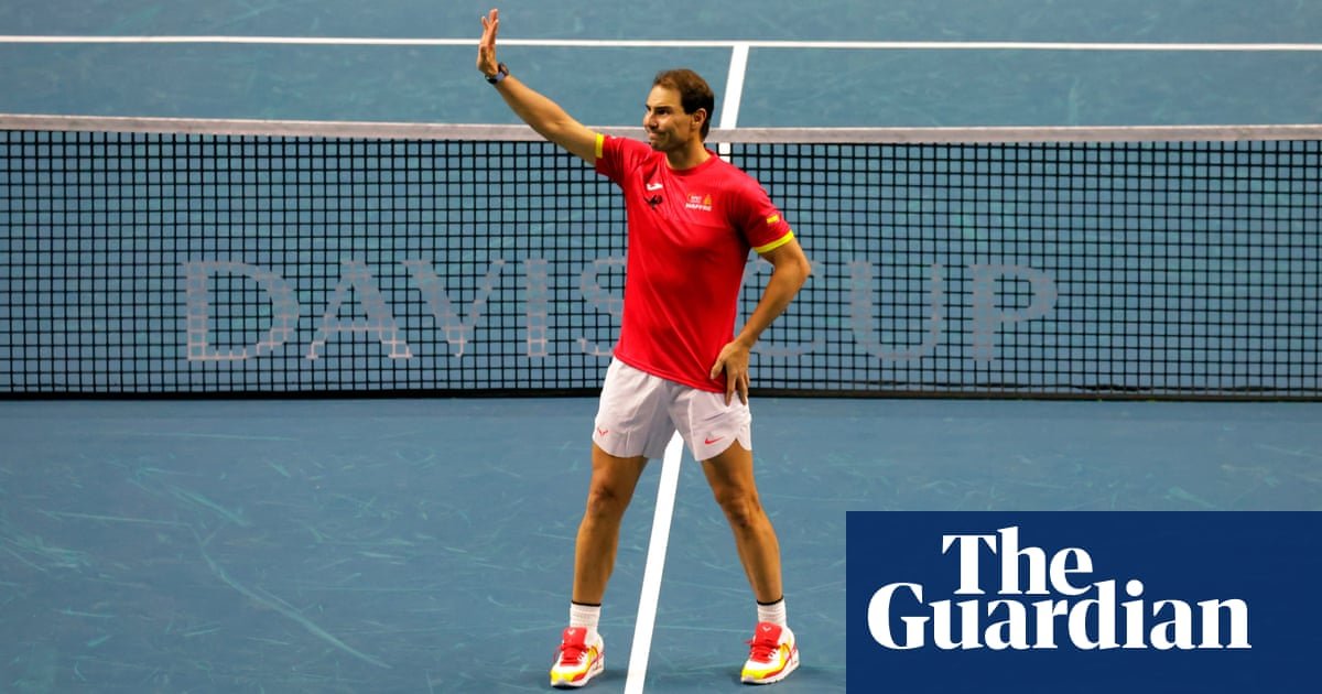 ‘We close the circle’: Rafa Nadal makes emotional exit after Davis Cup defeat | Rafael Nadal