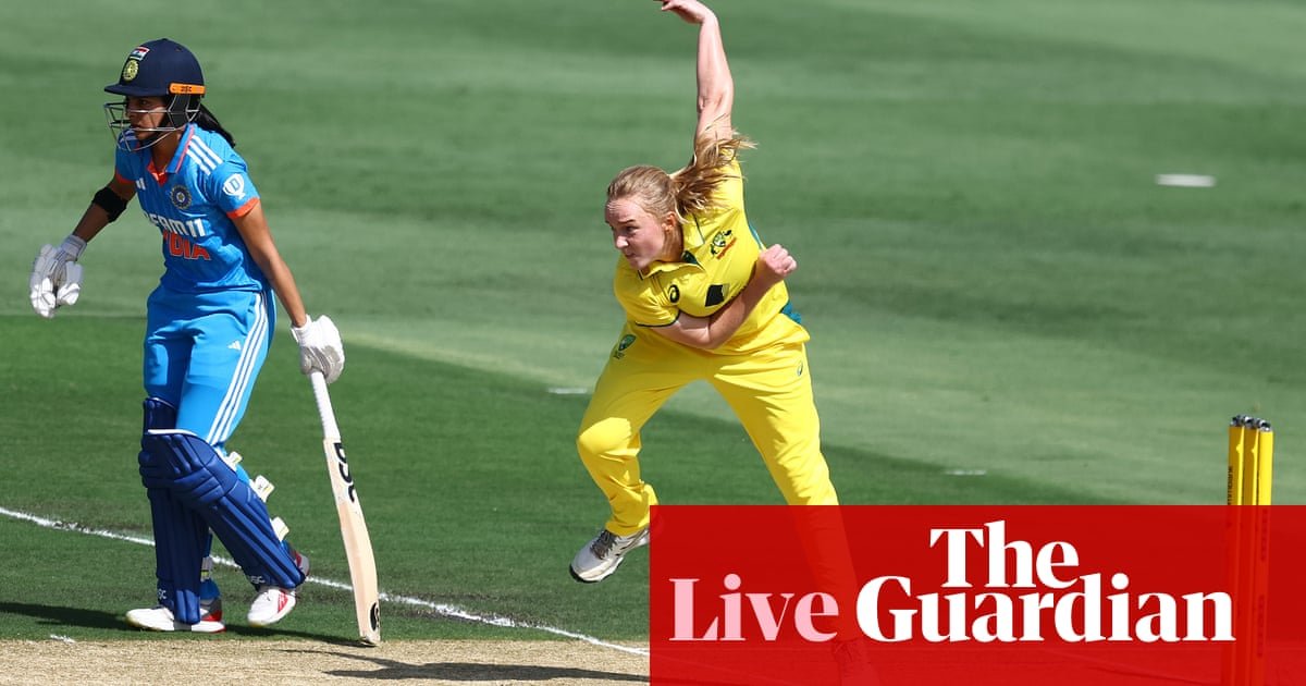 Australia v India: first women’s one-day international – live | Australia women's cricket team
