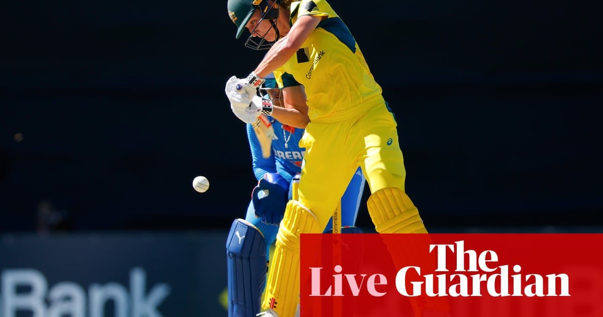 Australia v India: third women’s cricket one-day international – live | Australia women's cricket team