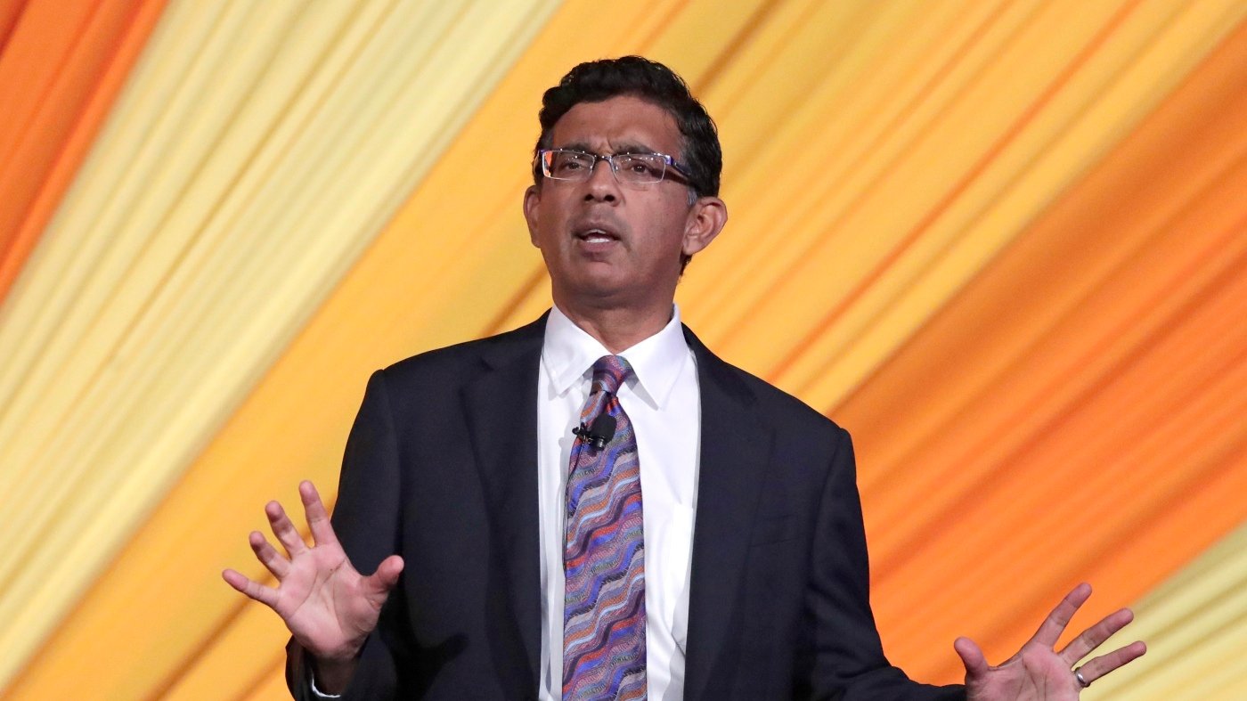 Dinesh D'Souza apologizes to man accused of fraud in '2000 Mules' : NPR
