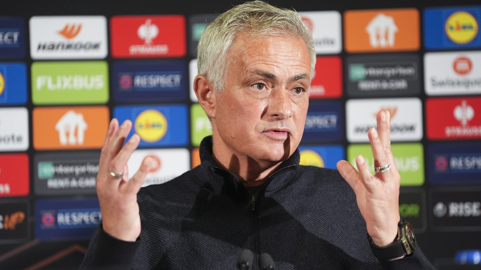 Jose Mourinho facing potential Fenerbahce sack as ex-Man United man tries to throttle opponent