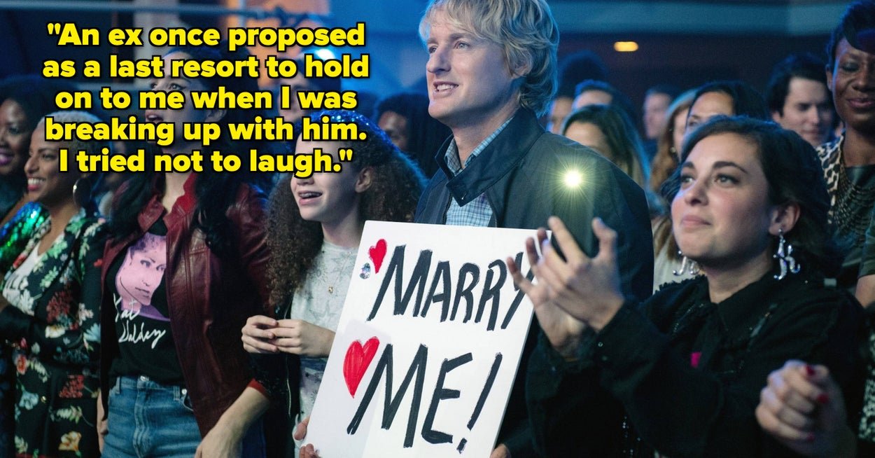 People Who Refused A Marriage Proposal Are Explaining What Actually Happened, And It's Soooooo Messy