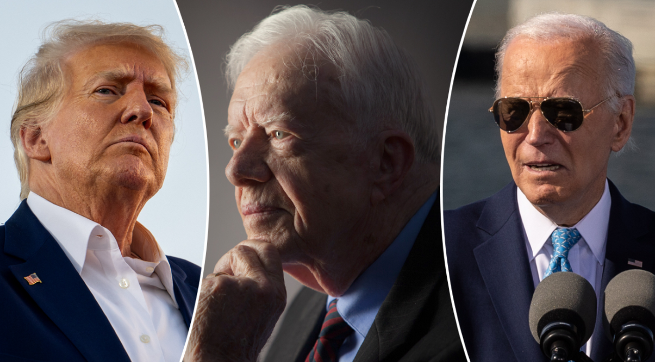 President Biden commends Jimmy Carter's decency, takes jab at Trump