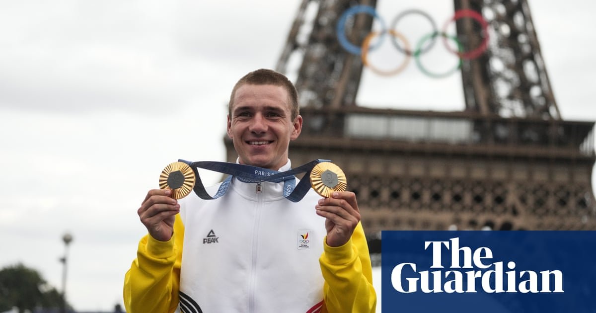 Remco Evenepoel sustains multiple fractures after collision with post van | Cycling