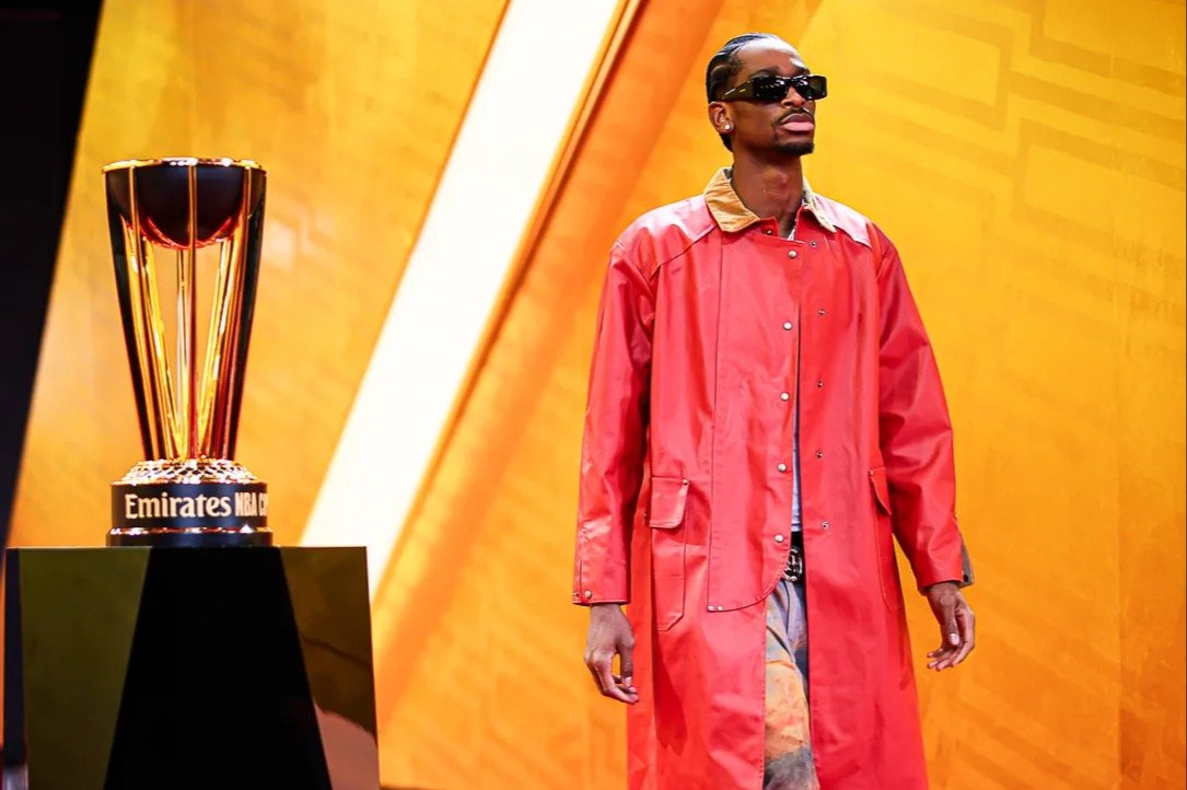 SGA arrives in style ahead of NBA Cup Final, as league desperately looks for answers