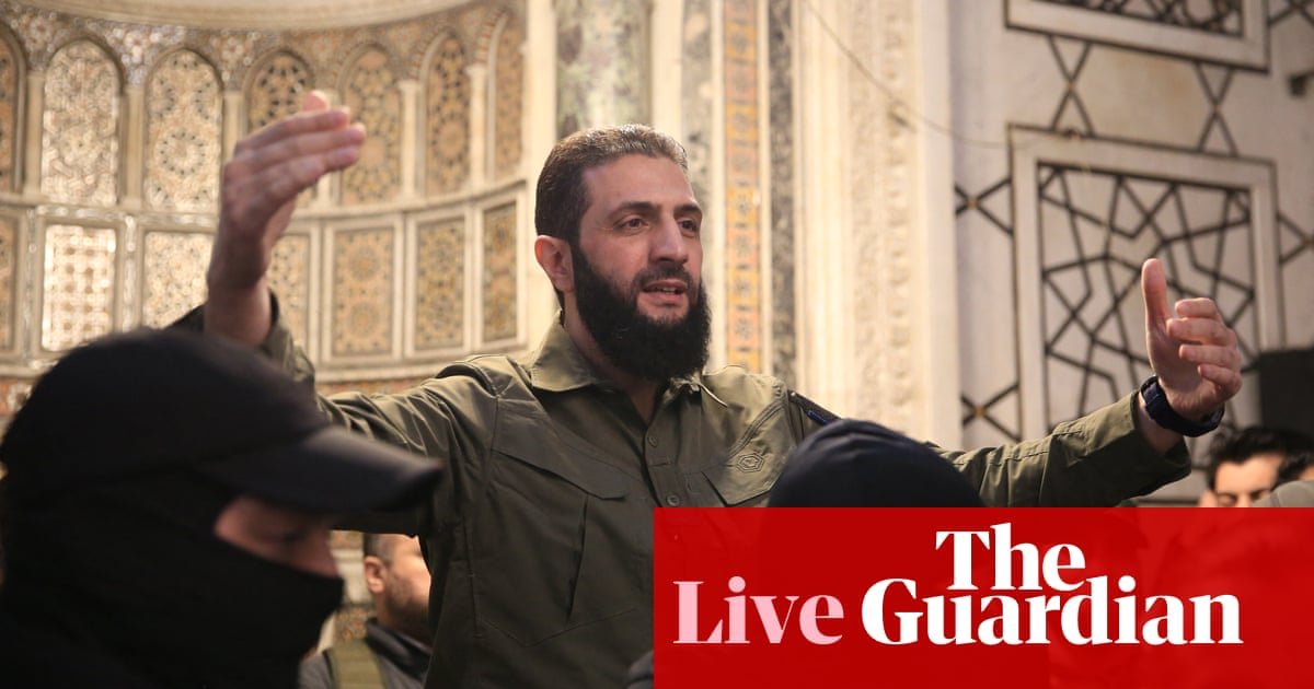 Syria live: ousted Syrian president Bashar al-Assad reportedly in Moscow – follow updates | Syria