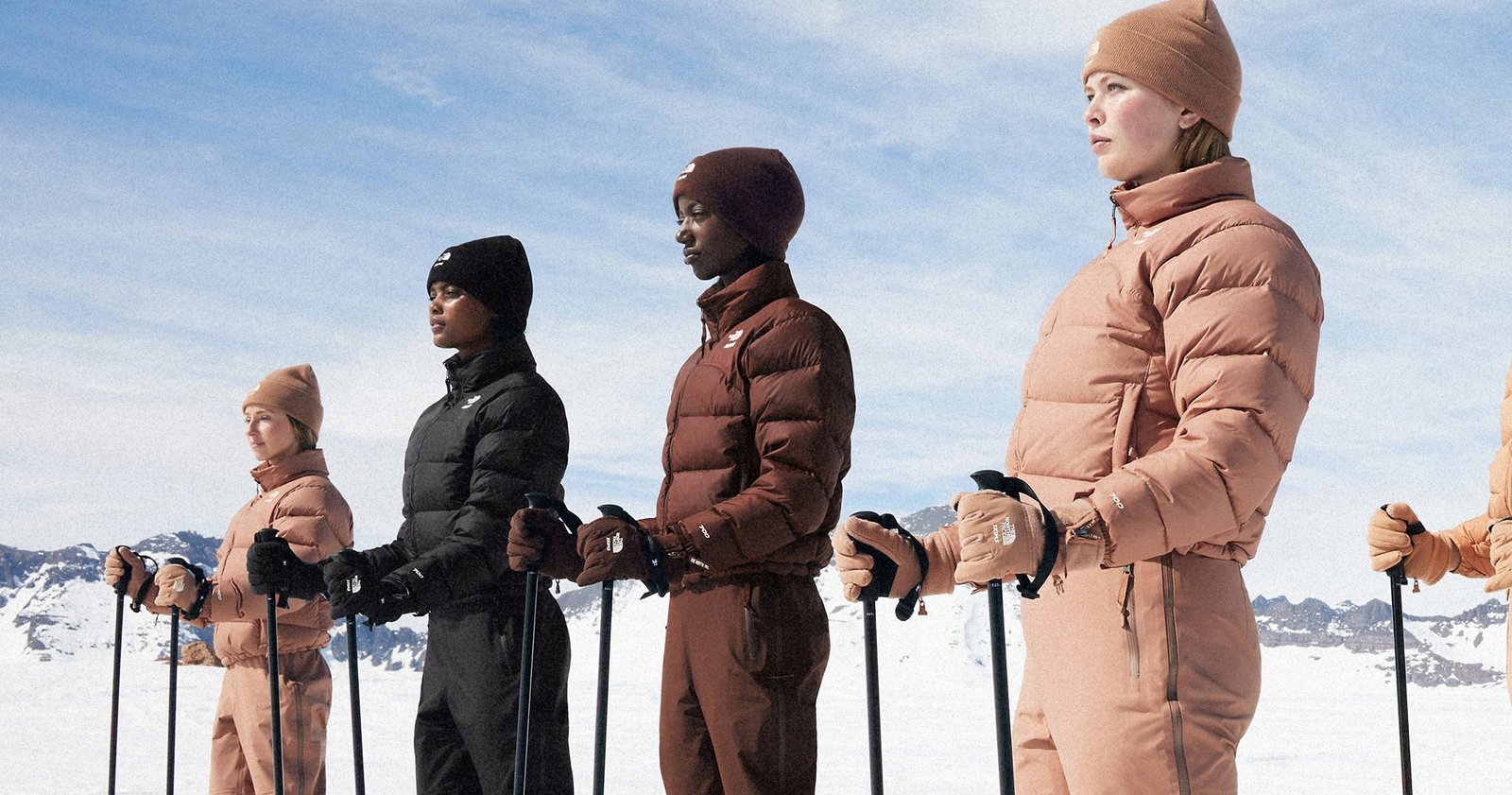 The North Face x Skims Collab Is Après-Ski Dreams