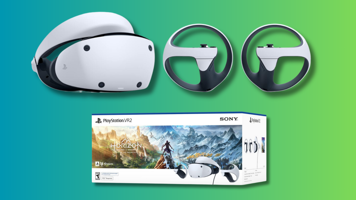 The PlayStation VR2 ‘Horizon Call of The Mountain’ Bundle Is $250 Off Right Now