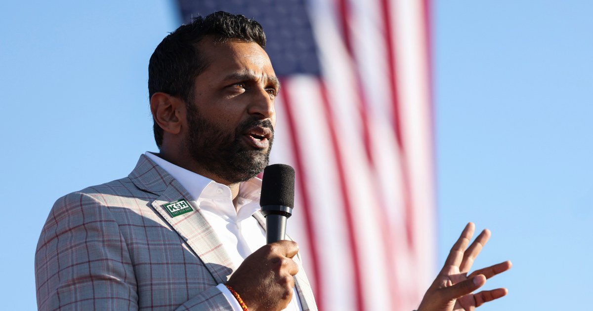 Trump picks loyalist Kash Patel for FBI director