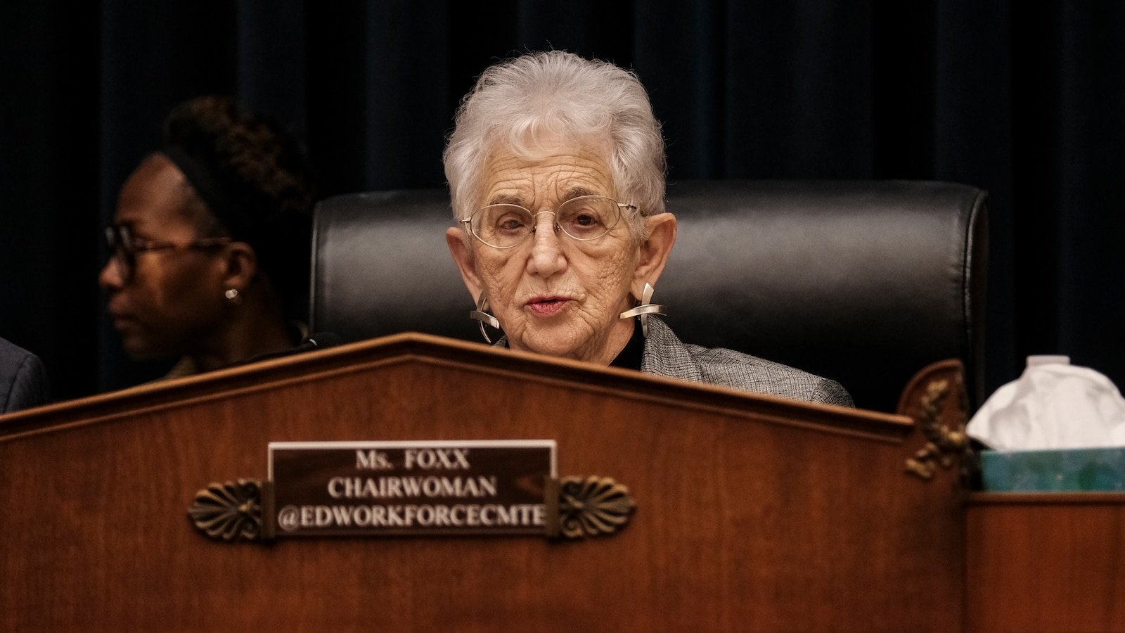 Virginia Foxx leaves Education Committee leadership