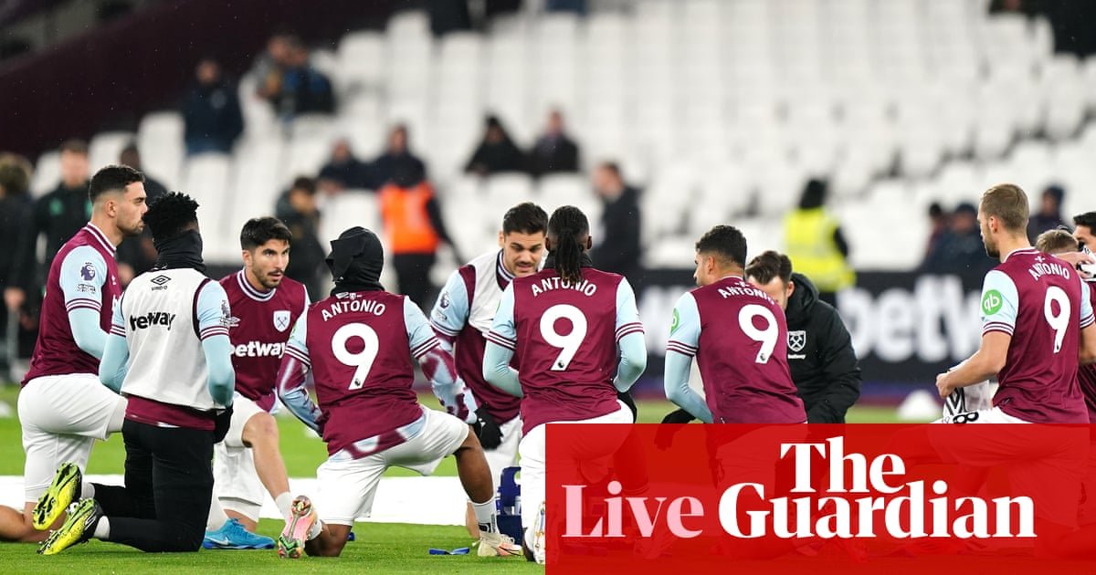 West Ham v Wolves: Premier League – live | Premier League