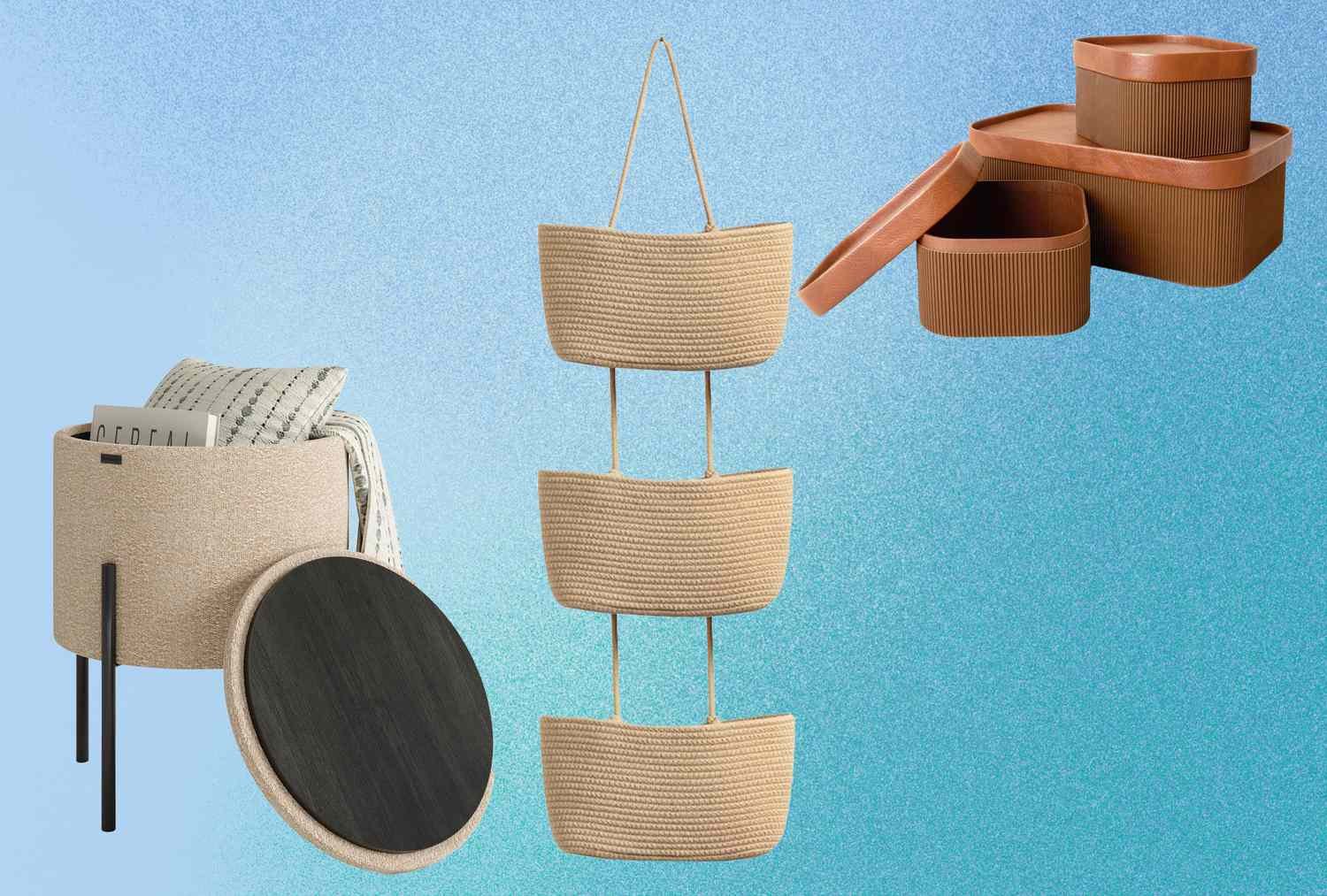 11 Pretty Storage Solutions From Amazon to Hide Clutter
