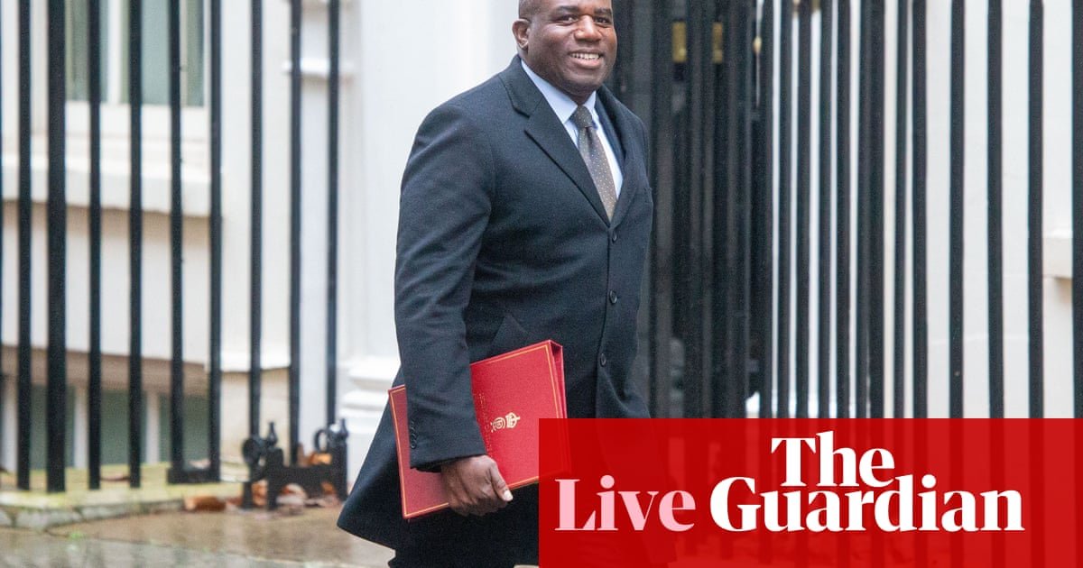 David Lammy says Trump’s rhetoric can be ‘destabilising’ but threat to invade Greenland won’t happen – UK politics live | Politics