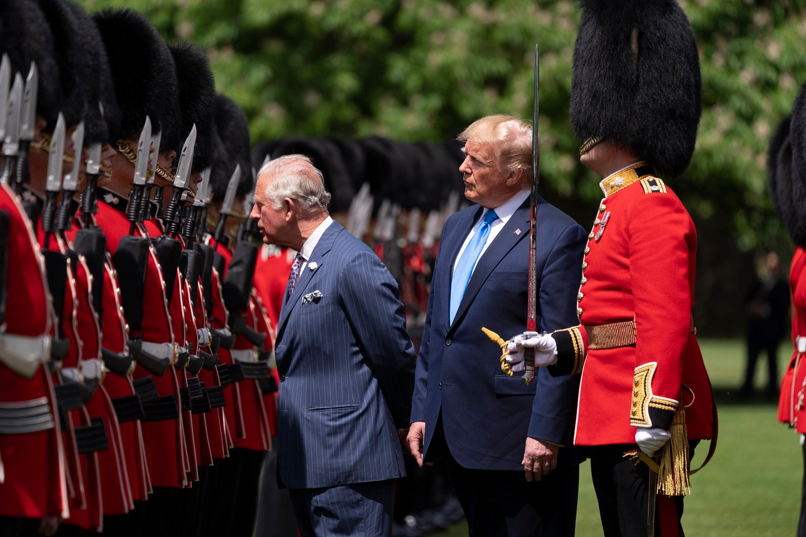 Donald Trump states his priorities in the special relationship and they are rather royal
