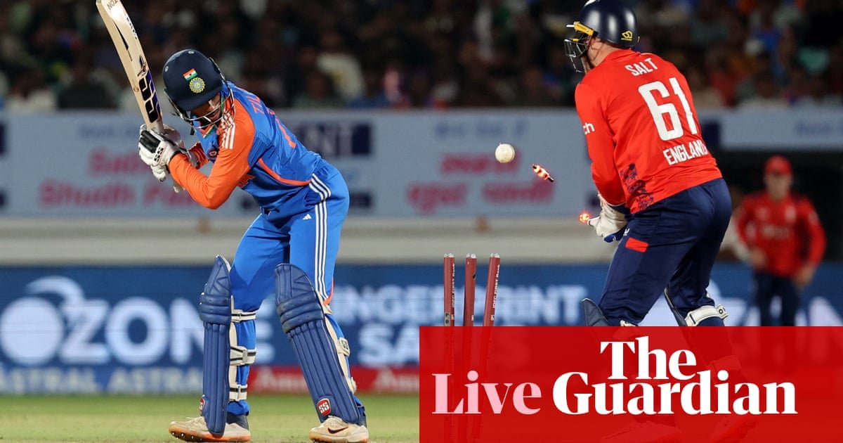 India v England: third men’s cricket T20 international – live | Cricket