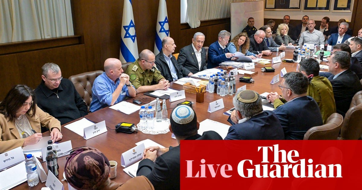 Israel-Gaza war live: Israeli government approves ceasefire and hostage deal despite opposition from some hardliners | Israel