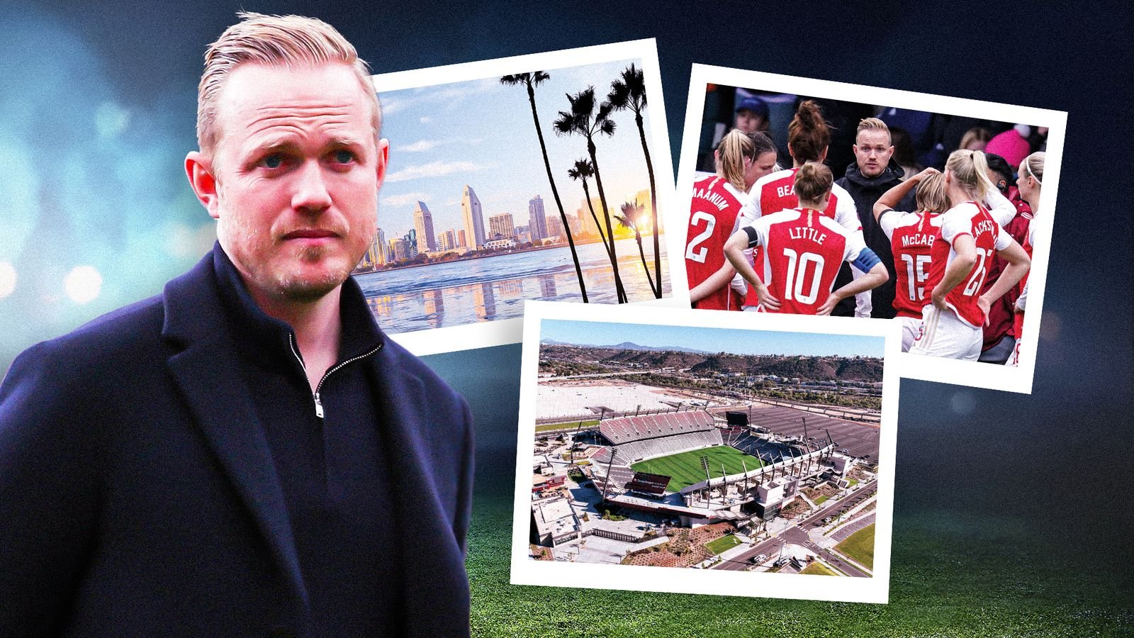 Jonas Eidevall: Ex-Arsenal head coach hoping to make waves in San Diego as he swaps WSL for America's NWSL | Football News