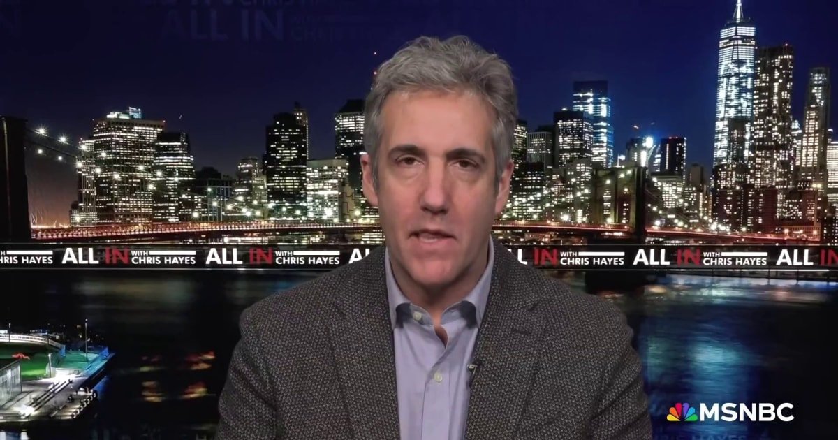 Michael Cohen reacts to Trump sentencing, says he asked Biden for pardon