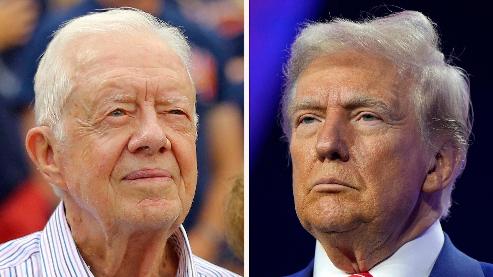 Trump's praise of Carter in death after jeering him in life deepens a contradictory relationship