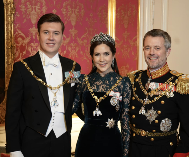 What are the Danish New Year 'levees' that bring out the royal family in all their finery?