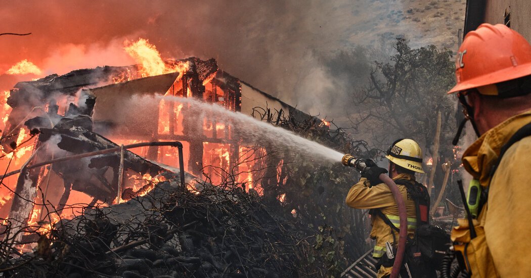 Wildfires in Southern California - The New York Times
