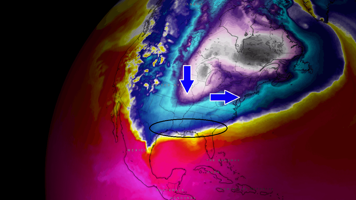 Winter Storm Enzo brings rare snowfall to the Gulf Coast, Arctic Blast intensifies