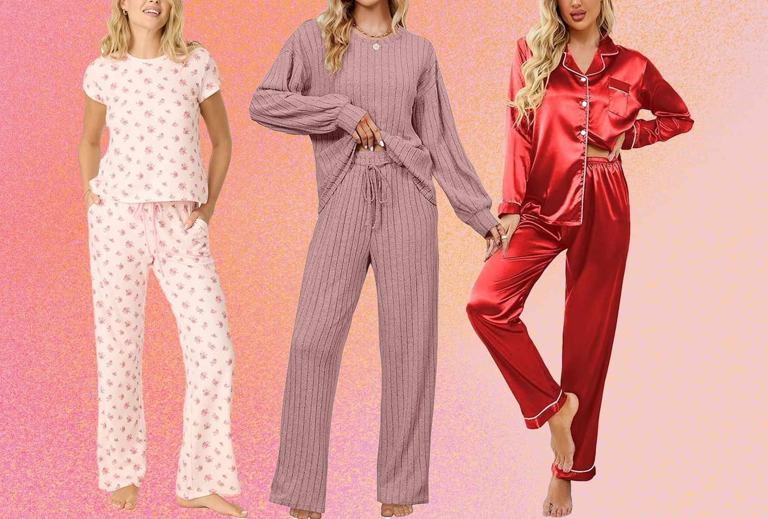 7 Luxe Matching Pajama Sets at Amazon Under $50
