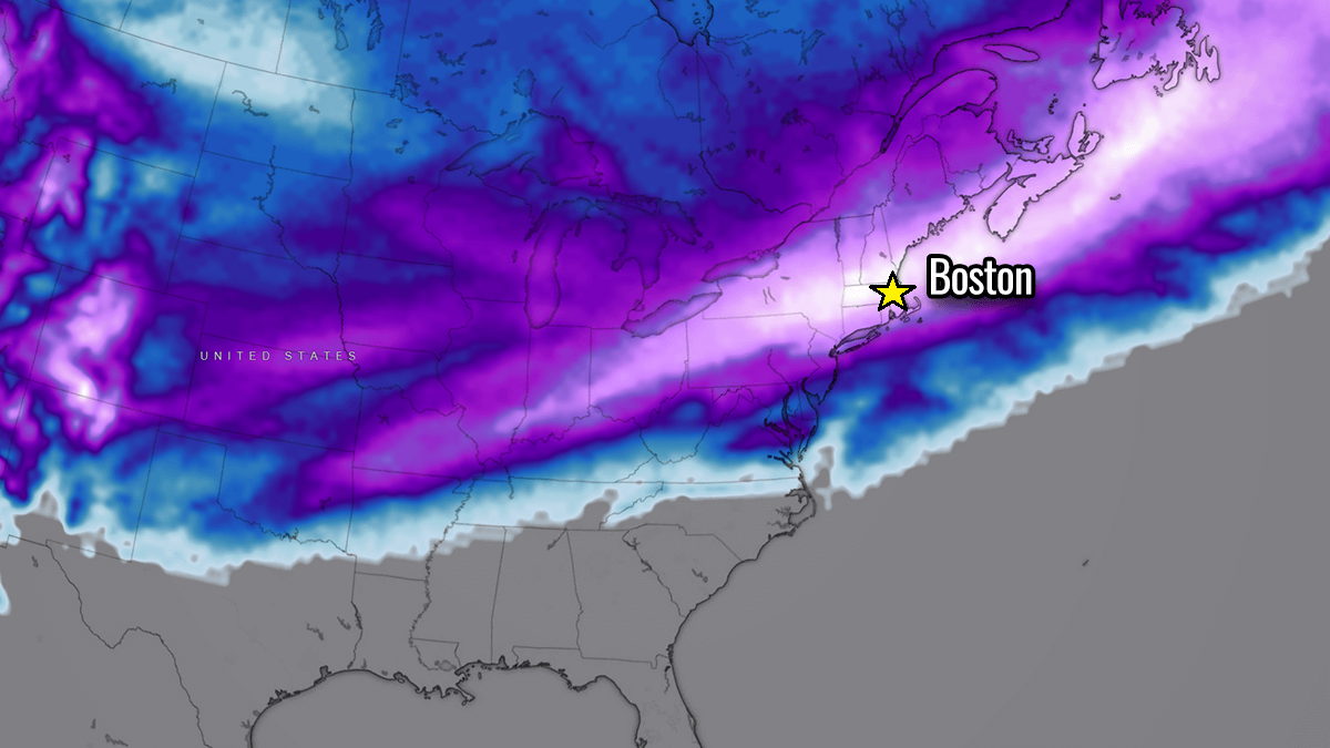 A foot of snow expected in the Northeast U.S. on Sunday