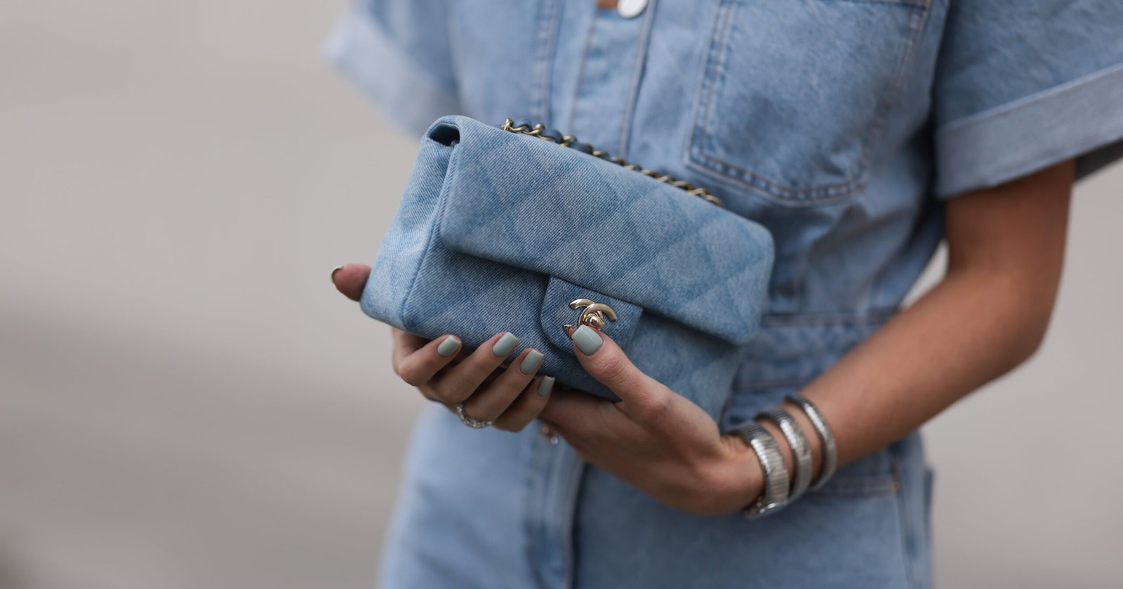 Denim Nails Will Be Everywhere This Season