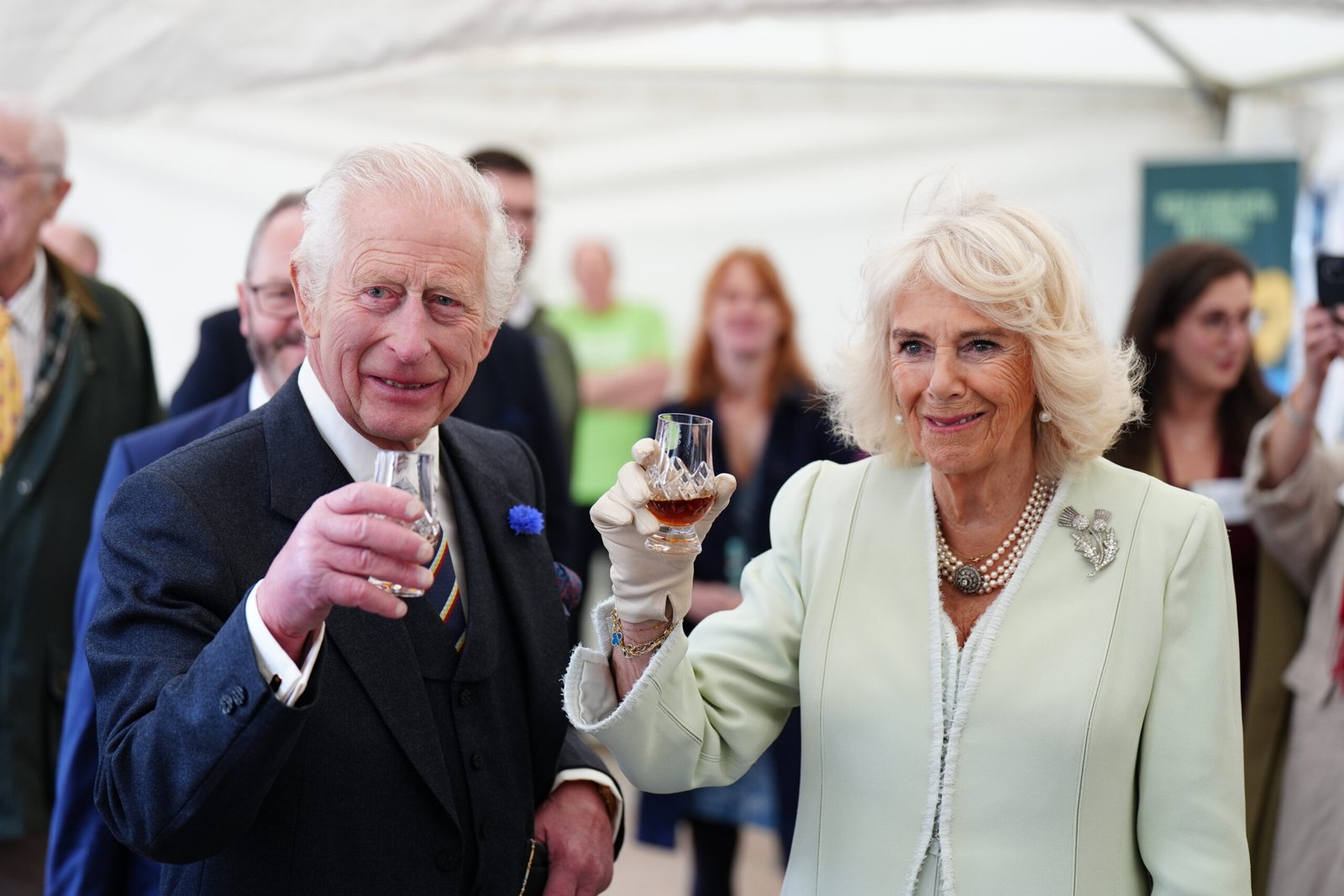 King Charles and Queen Camilla announce State Visit to Italy by having dinner with Stanley Tucci