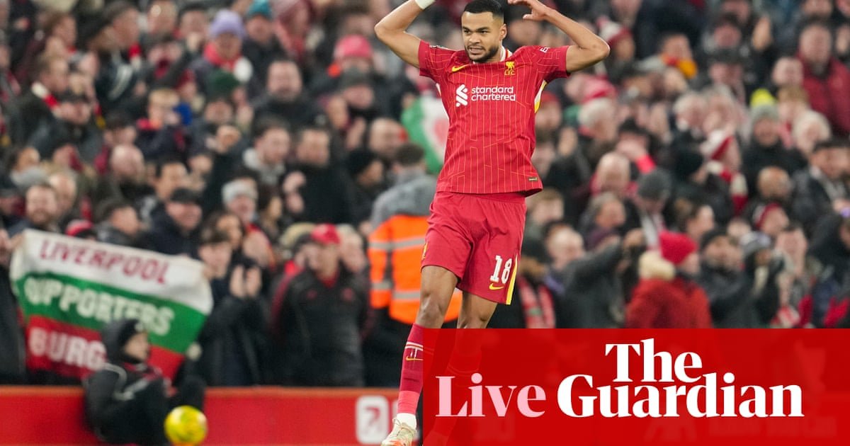 Liverpool v Tottenham: Carabao Cup semi-final, second leg – live | Carabao Cup