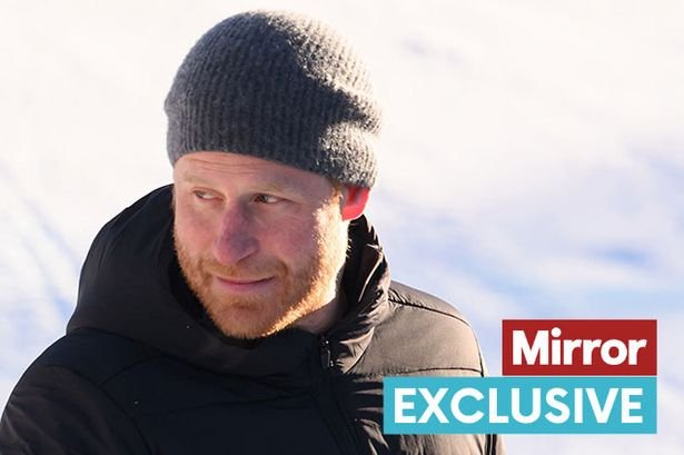Prince Harry's telling shift after Meghan Markle flew home without him
