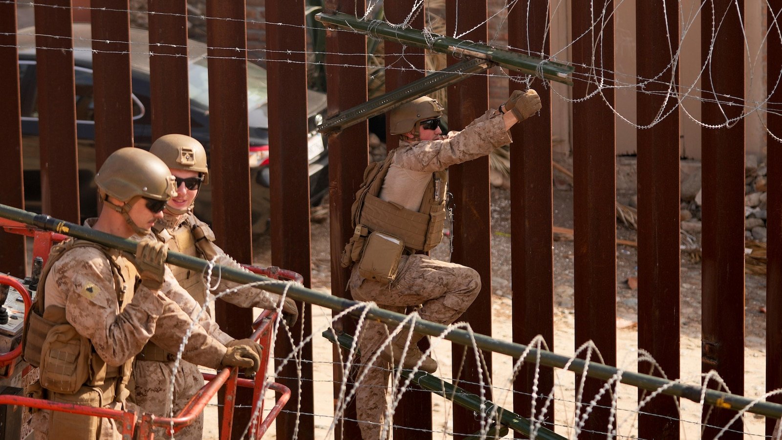 With plans in the works and troops on the way, military assumes a mostly familiar role on the border