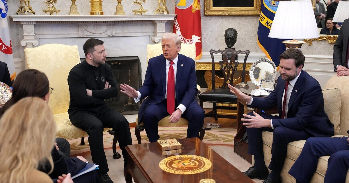 Zelenskyy was told to leave the White House after blowup with Trump and Vance