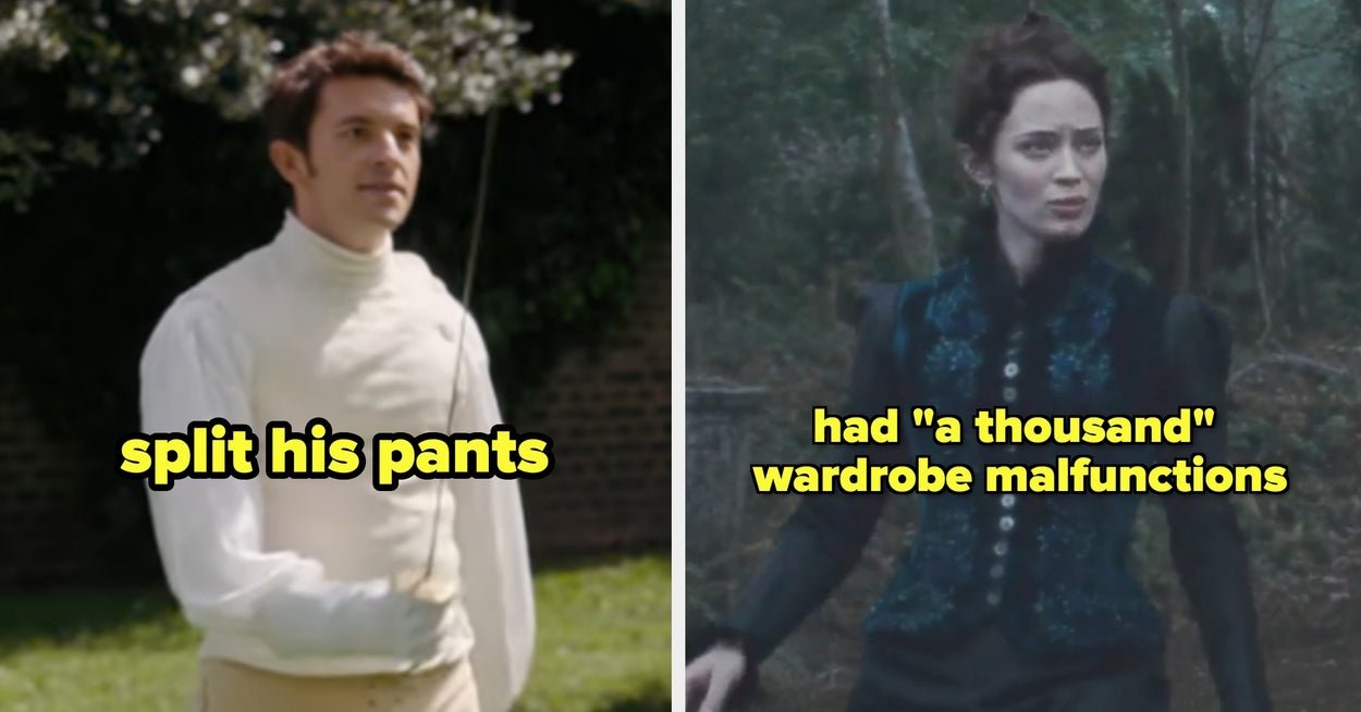 19 Actors' Wardrobe Malfunctions On Set