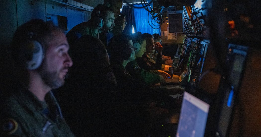A NATO Plane Tracks and Dodges Russia in the Baltic Sea