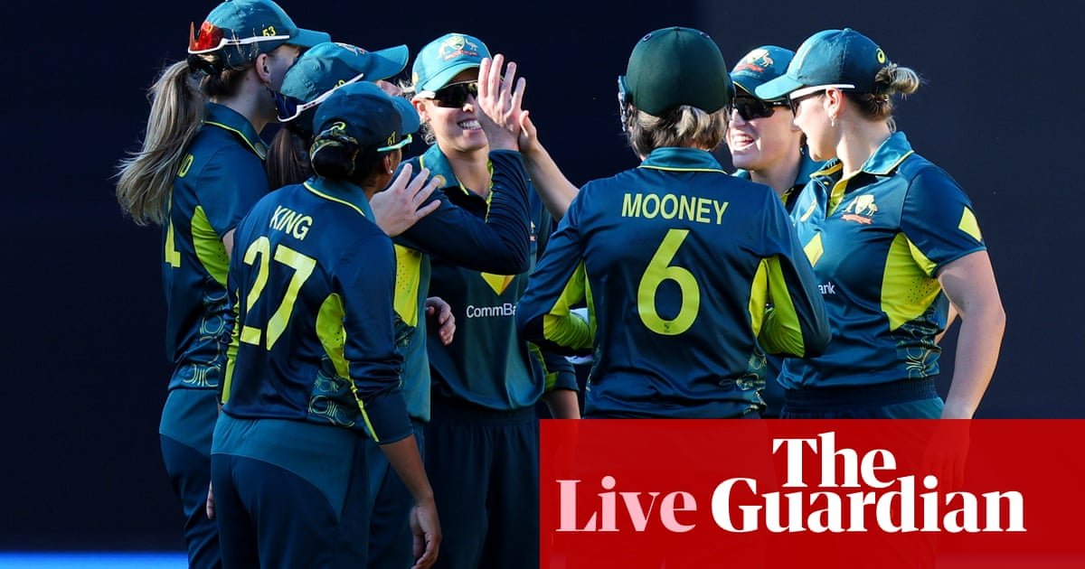 Australia beat New Zealand by eight runs: third women’s T20 international – live | Australia women's cricket team