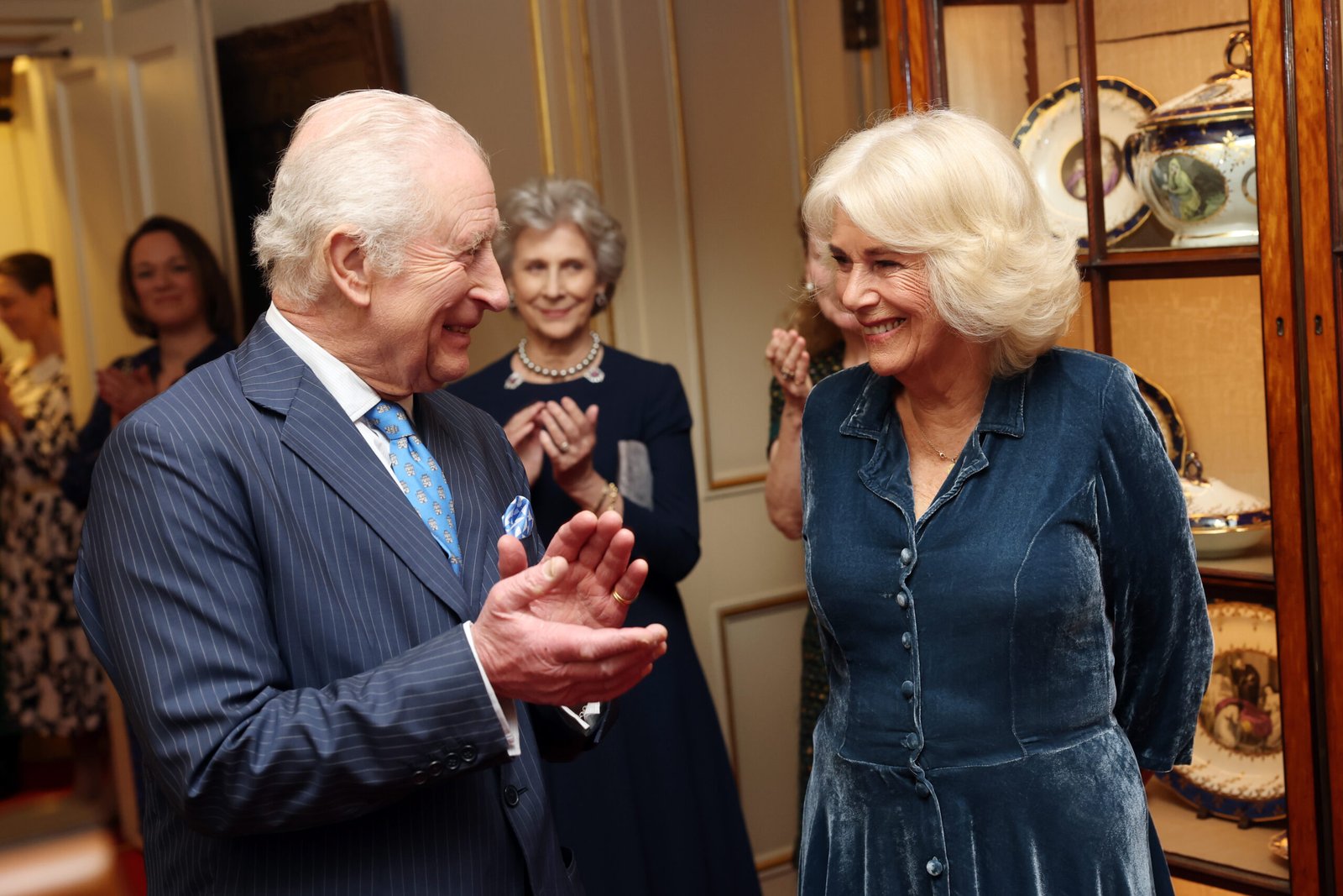 King Charles becomes the ultimate plus one and even stays a step behind on important day for The Queen