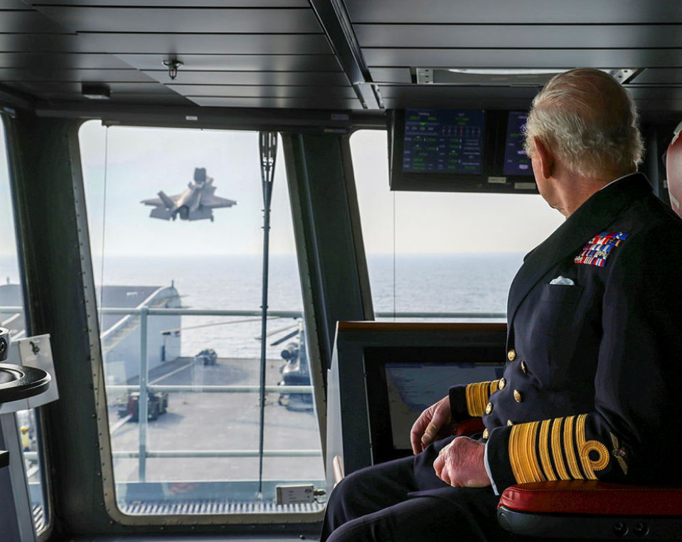 King Charles quietly shows support for Canada