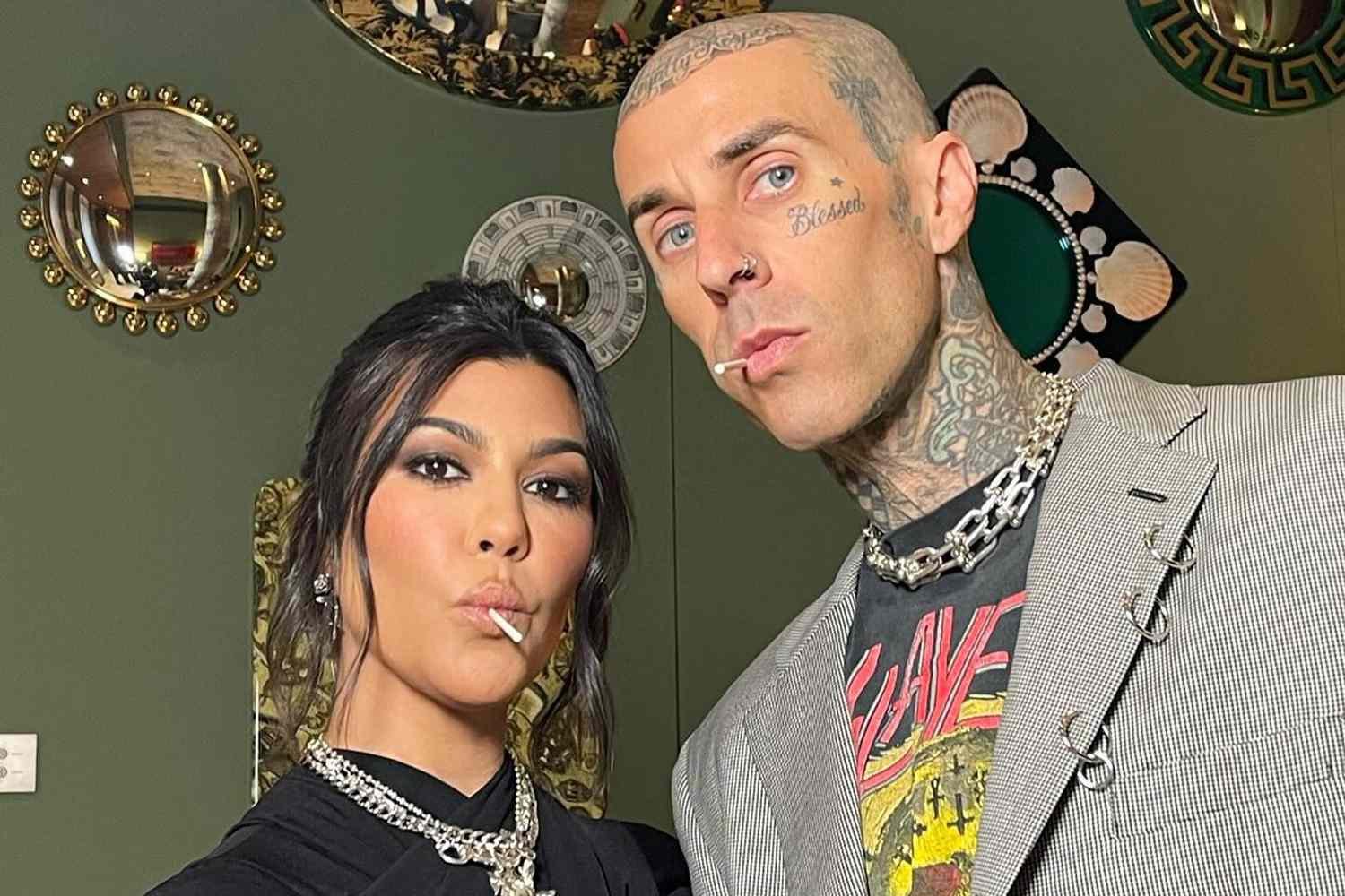 Kourtney Kardashian Says Husband Travis Barker Is 'More Impulsive' Than Her