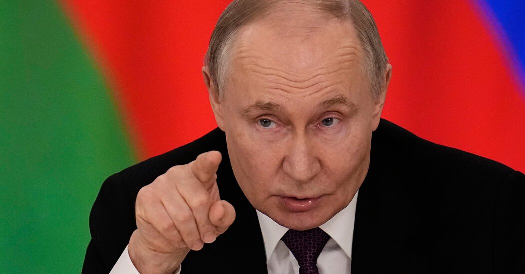 Live Updates: Putin Stops Far Short of Agreeing to a Cease-Fire, and Adds Tough Conditions